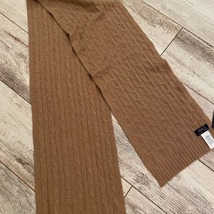 Brand new Ralph Lauren cashmere scarf with tags